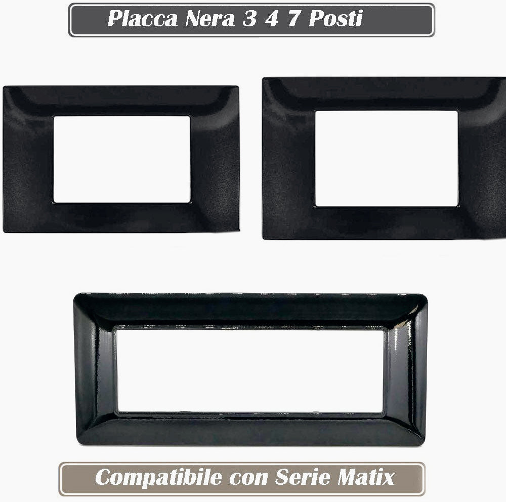 Cuscino divano nero 3-4-7 posti, compatibile Matix