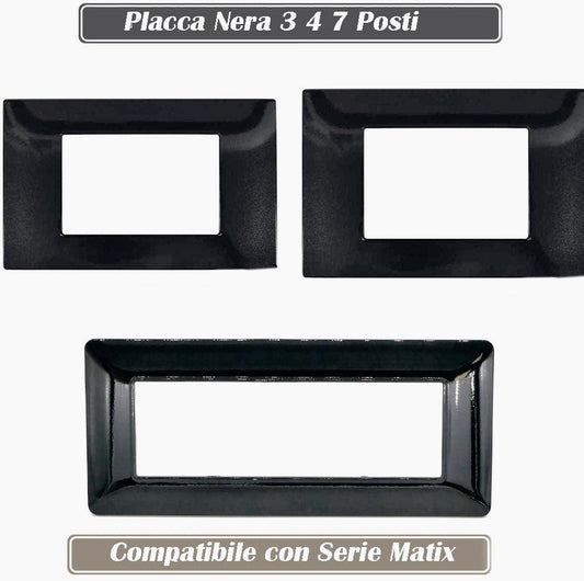 Cuscino divano nero 3-4-7 posti, compatibile Matix