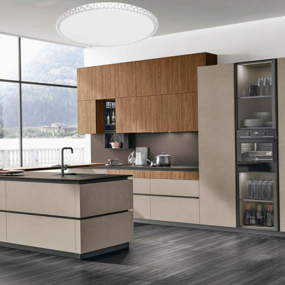 Plafoniera LED Dimmerabile 60W - CCT con 3 Colorazioni di Luce (6500K Fredda / 4000K Naturale / 3000K Calda)