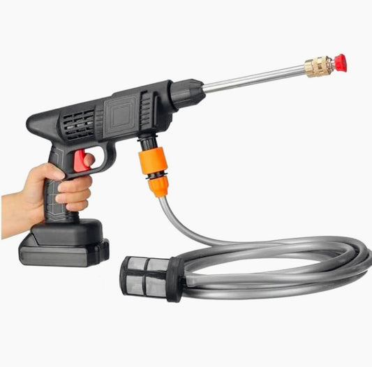 Pistola idropulitrice elettrica a 2 batterie 48V – Strumento per pulizia potente e professionale