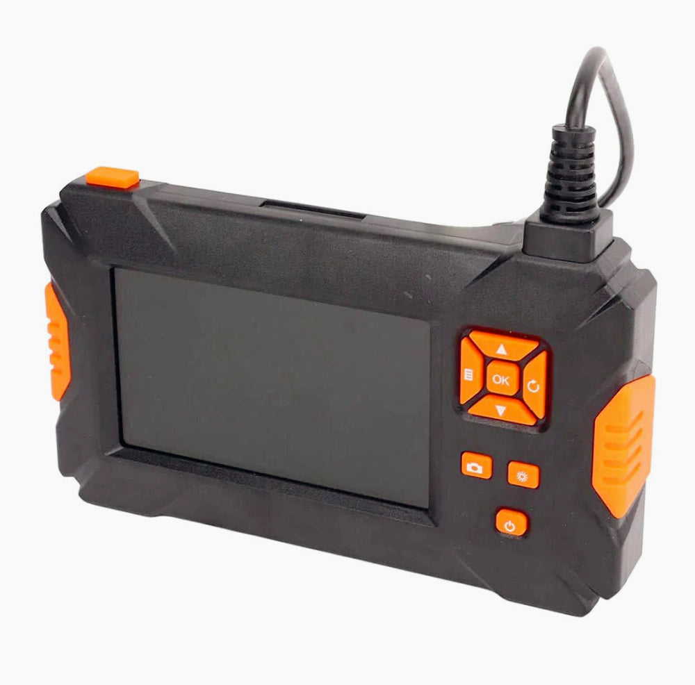 Telecamera endoscopica 4,3” full HD 1080p 5M IP67 con sonda - Impermeabile per ispezione