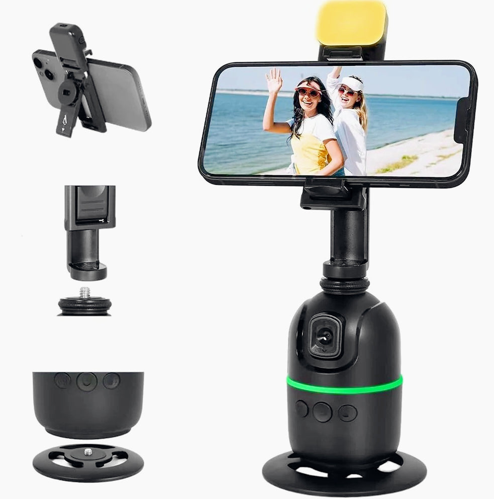 Stabilizzatore cardanico 3 assi per smartphone – Gimbal con sensore di movimento e rotazione 360°
