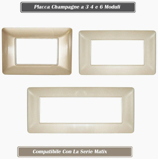 Cuscino divano champagne 3-4-6 posti, compatibile Matix Cover