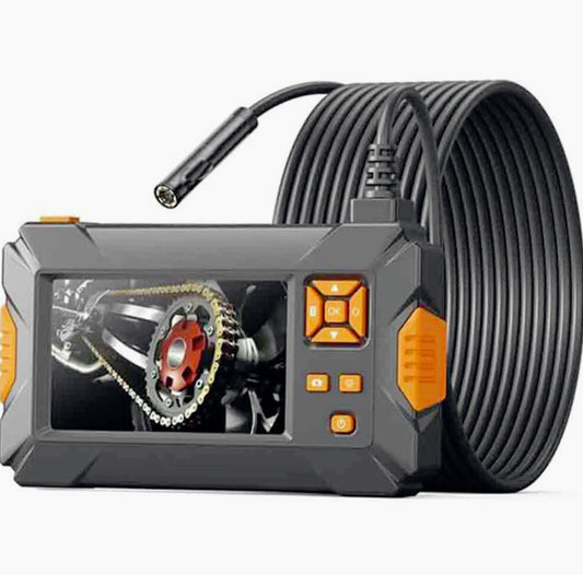Telecamera endoscopica 4,3” full HD 1080p 5M IP67 con sonda - Impermeabile per ispezione