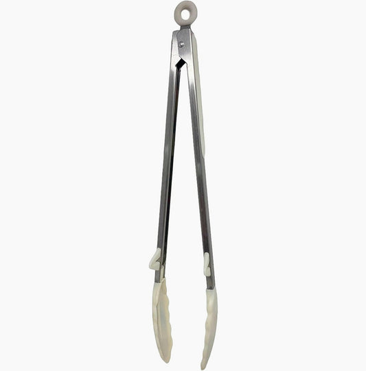 Pinza per barbecue in acciaio inox – Richiudibile con sistema di bloccaggio, per la cottura degli alimenti