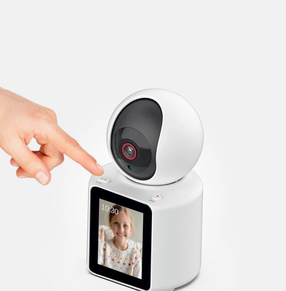 Telecamera Wi-Fi Full HD 1080P con monitor 2,8” e funzione videochiamata