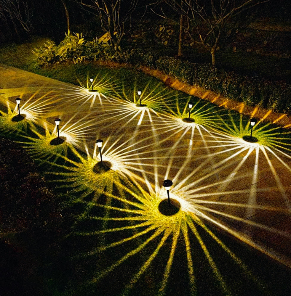 Picchetto led con pannello solare RGB + warmwhite luce decorativa IP54