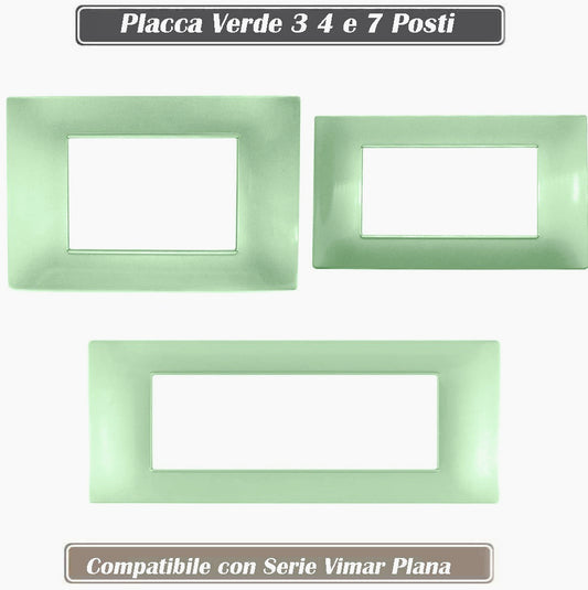Cuscino divano verde 3-4-7 posti, compatibile Vimar Plana