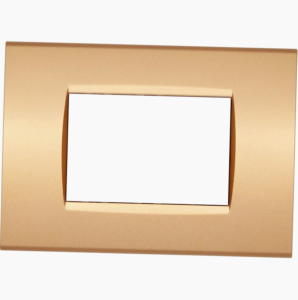 Placchetta Sabbia 3-7 Posti – Compatibile con Living Light Cassetta 503