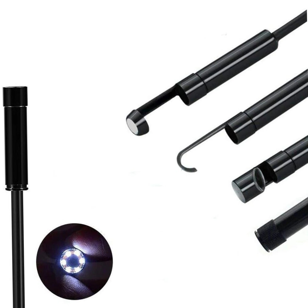 Telecamera endoscopica Android Type-C 10m 6 LED impermeabile - Ispezione con App e smartphone