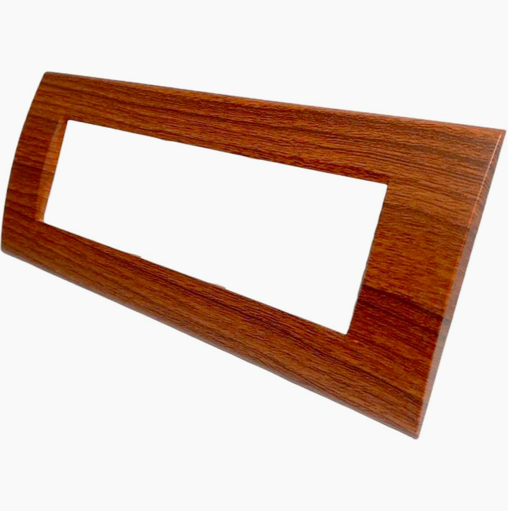 Placchetta Noce 3-7 Posti – Compatibile con Living Light Cassetta 503