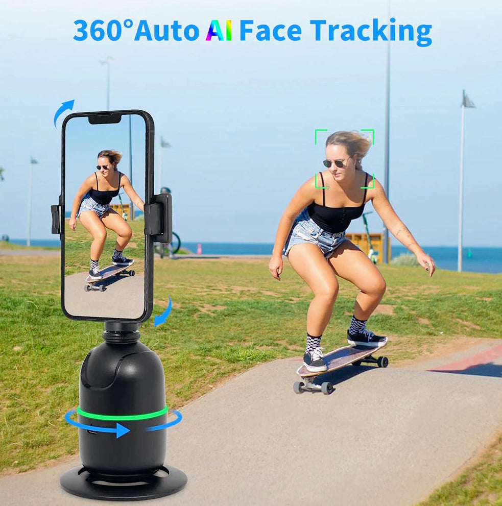 Stabilizzatore cardanico 3 assi per smartphone – Gimbal con sensore di movimento e rotazione 360°