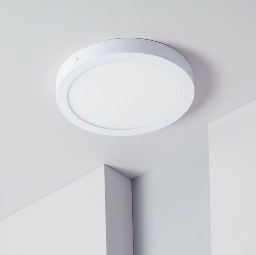 Plafoniera LED 18W CCT - 3 Colorazioni di Luce (Fredda 6500K / Calda 3000K / Naturale 4000K)