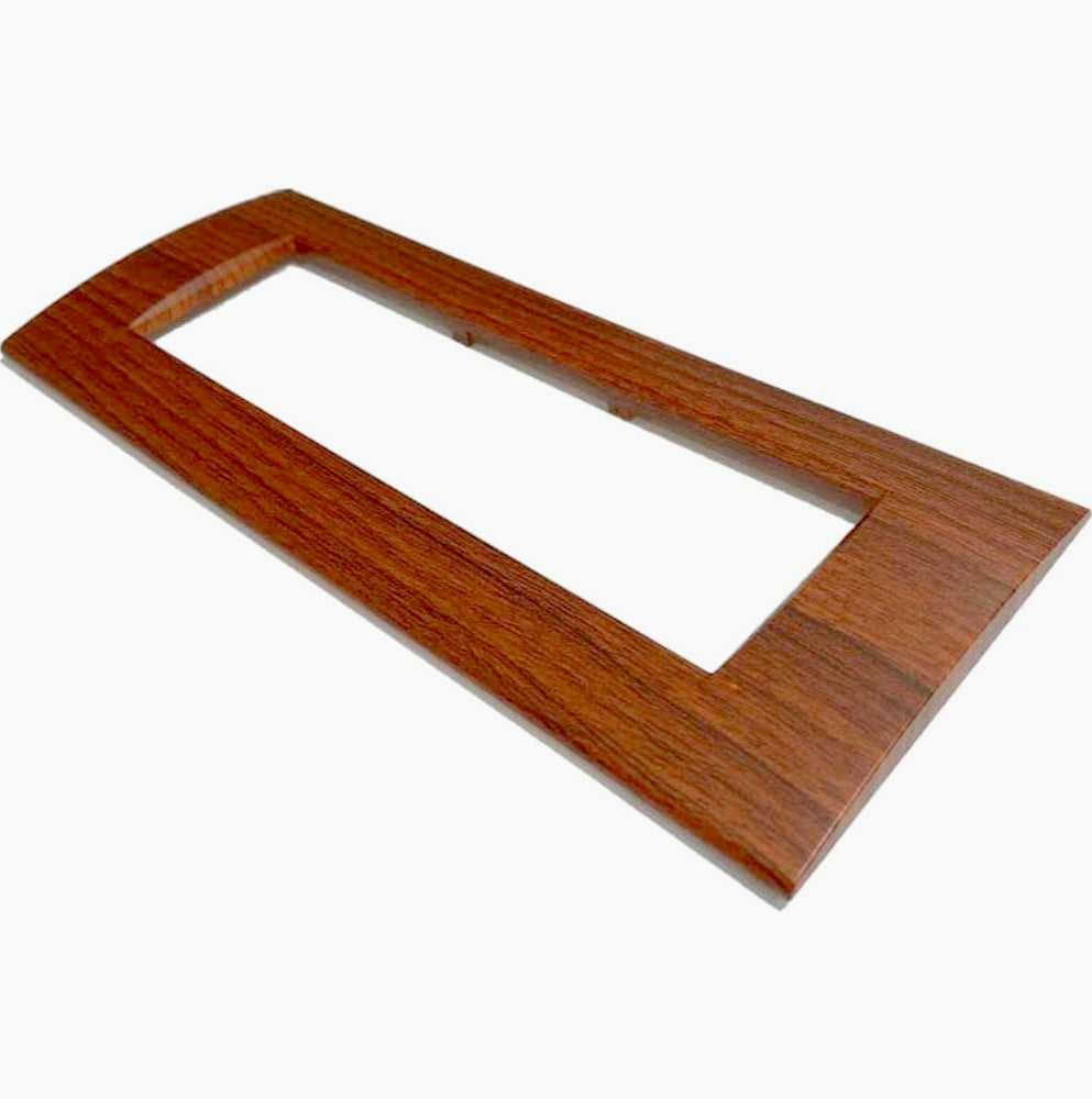 Placchetta Noce 3-7 Posti – Compatibile con Living Light Cassetta 503