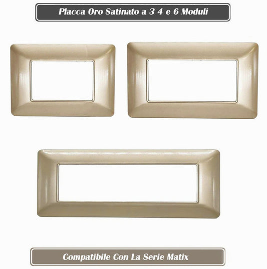 Cuscino divano oro satinato 3-4-6 posti, compatibile Matix Cover