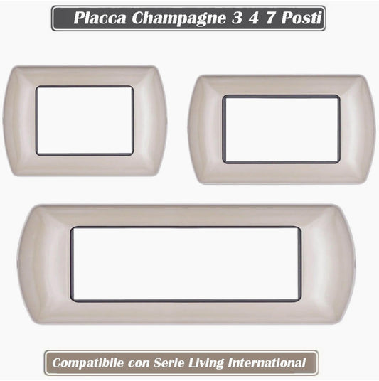 Cuscino divano champagne 3-7 posti, compatibile Living International