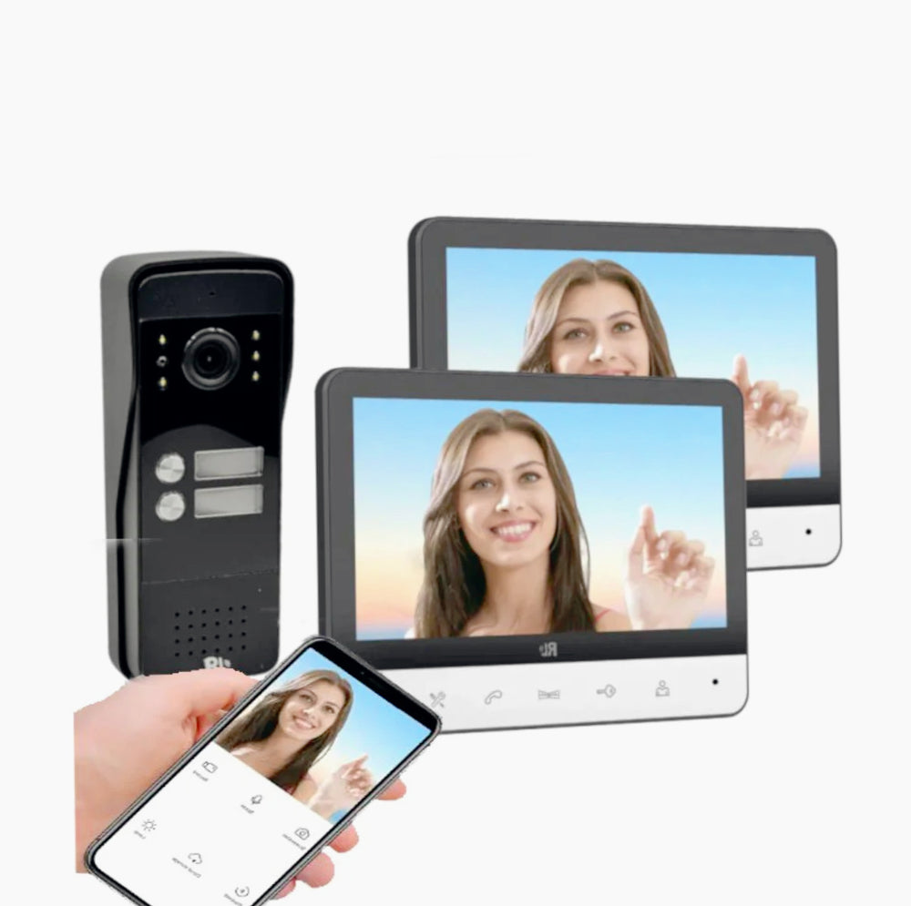 Videocitofono LCD 7” monofamiliare/bifamiliare – 6 fili con connettività App per smartphone