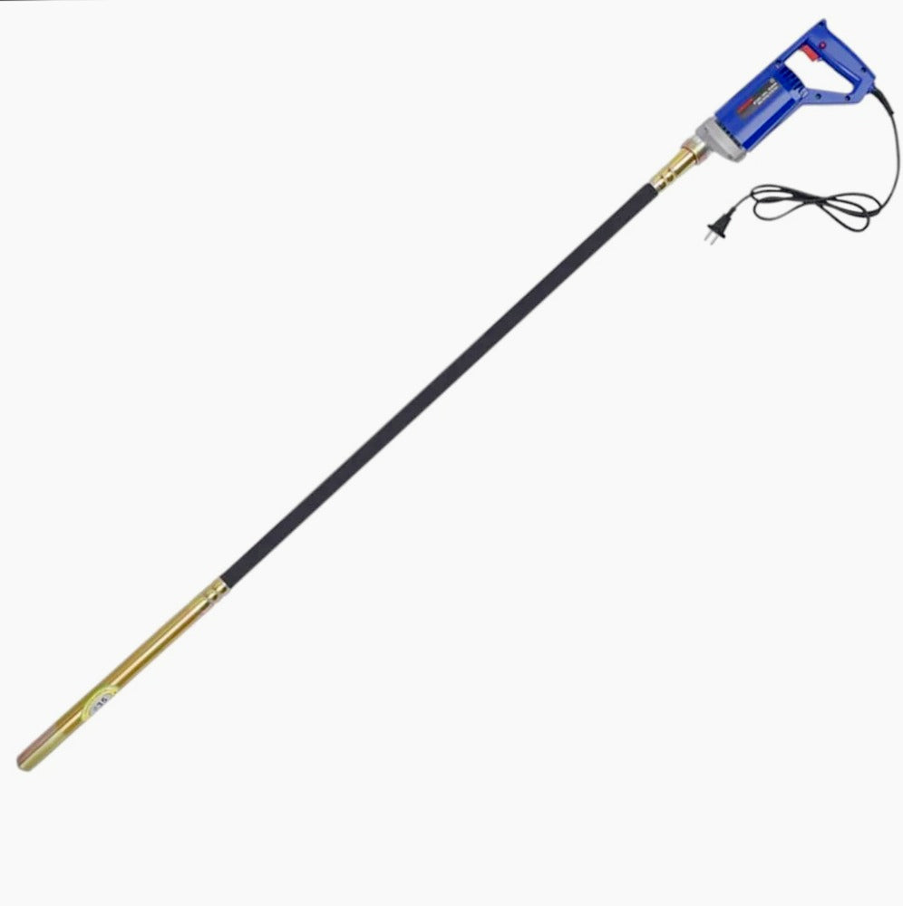 Vibratore elettrico per calcestruzzo 800 W – Tubo da 35 mm, 4200 RPM per vibrazione efficiente del calcestruzzo