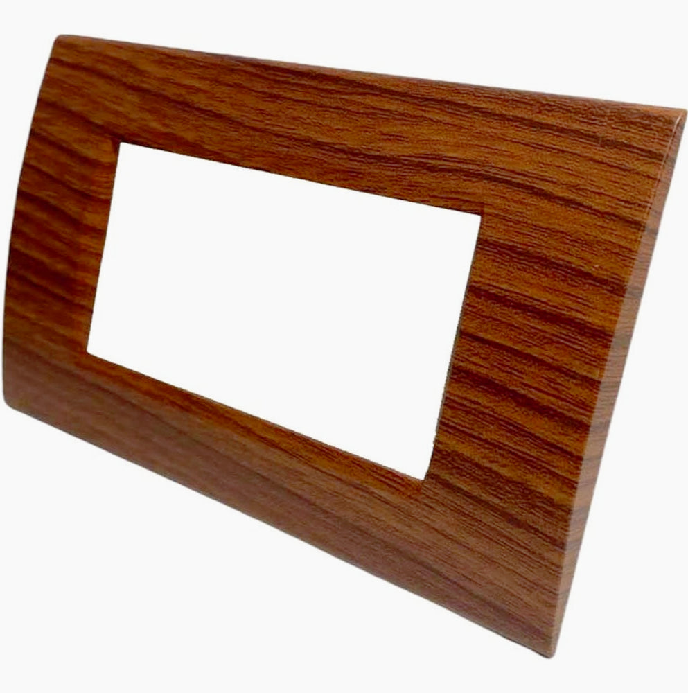 Placchetta Noce 3-7 Posti – Compatibile con Living Light Cassetta 503