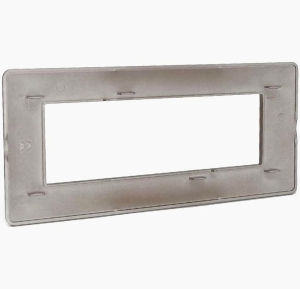 Placchetta per Lampadine 3, 4, 6 Posti – Finitura Bronzo, Compatibile con Cover Matrix