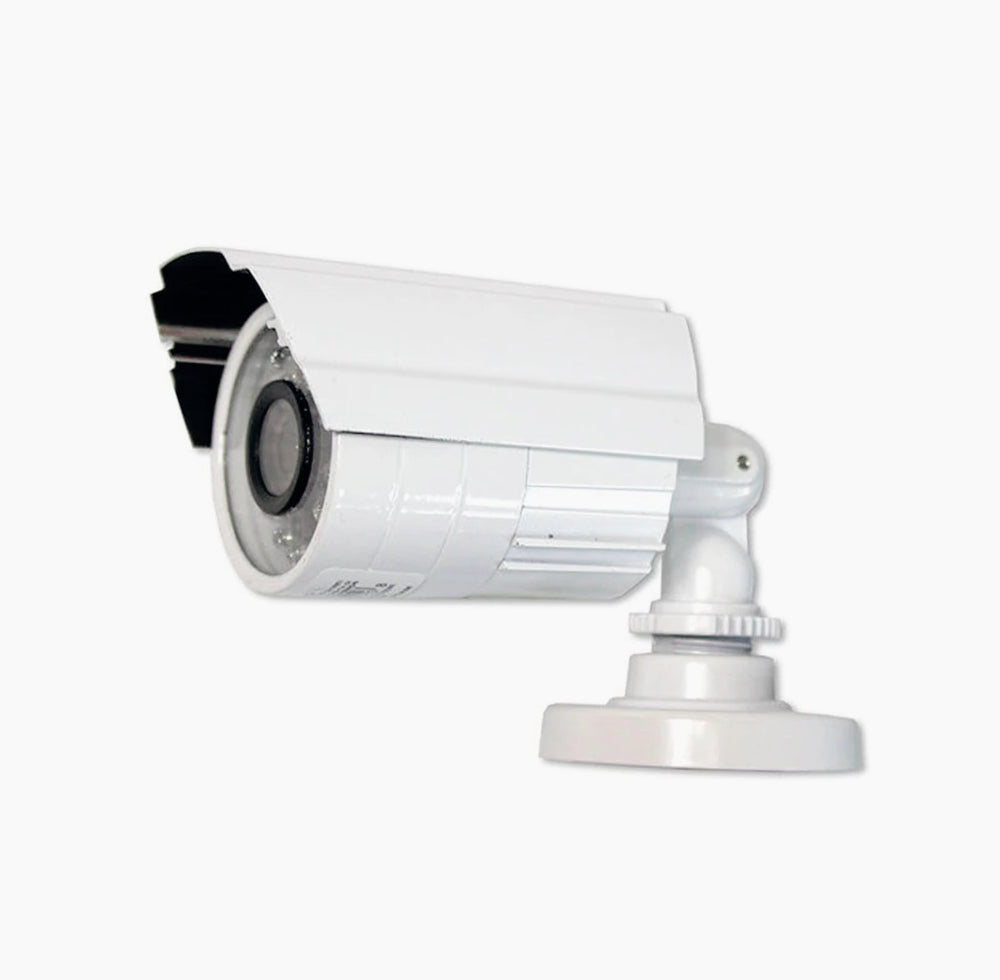Telecamera CCD 420 TVL con 24 LED IR, lente 2,8mm e staffa - Sicurezza interna base