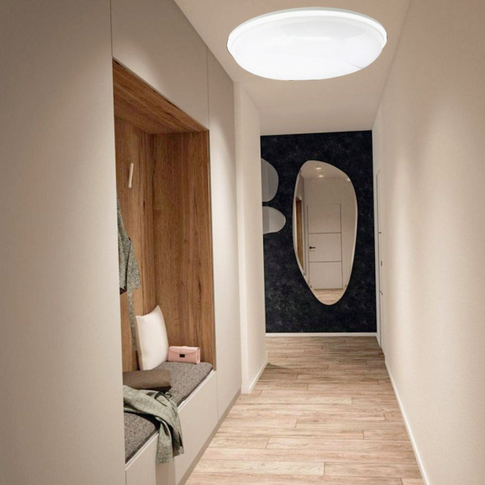Plafoniera LED da Soffitto 24W - IP65, Luce Regolabile 6500K (Fredda) / 4000K (Naturale) / 3000K (Calda)