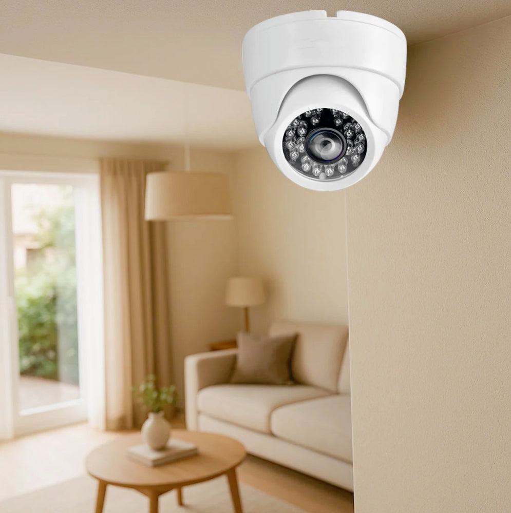 Telecamera dome AHD 5MPX 1080P con lente 2,8mm e 24 IR - Sorveglianza notturna