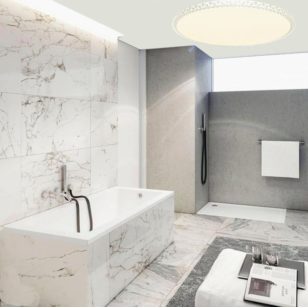 Plafoniera LED Dimmerabile 60W - CCT con 3 Colorazioni di Luce (6500K Fredda / 4000K Naturale / 3000K Calda)