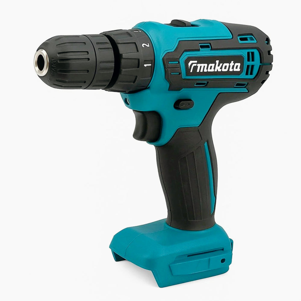 Trapano avvitatore 48V – 2 batterie, motore brushless e accessori inclusi