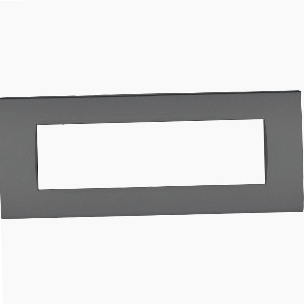 Placchetta Grigio Scuro 3-7 Posti – Compatibile con Living Light Cassetta 503