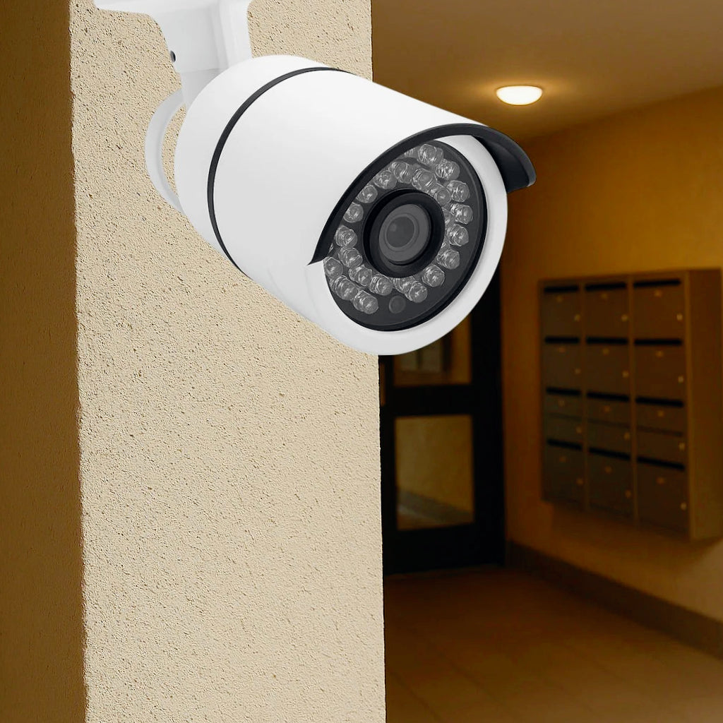 Telecamera bullet AHD 5MPX 1080P con lente 2,8mm e 36 IR - Sorveglianza esterna ad alta definizione