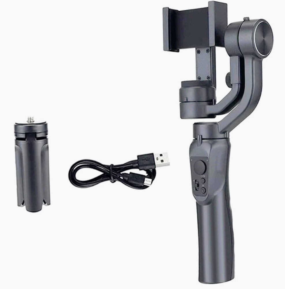 Stabilizzatore gimbal 3 assi per smartphone – Rotazione 360°, zoom e controllo tramite app