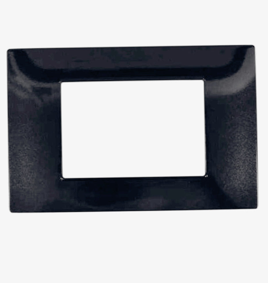 Cuscino divano nero 3-4-7 posti, compatibile Vimar Plana