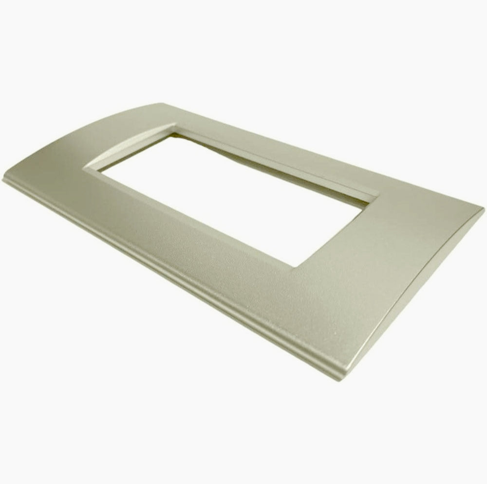 Placchetta Champagne 3-7 Posti – Compatibile con Living Light Cassetta 503