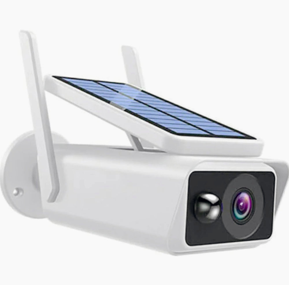 Telecamera Wi-Fi HD 1080p 2MPX con pannello solare – Protezione IP66