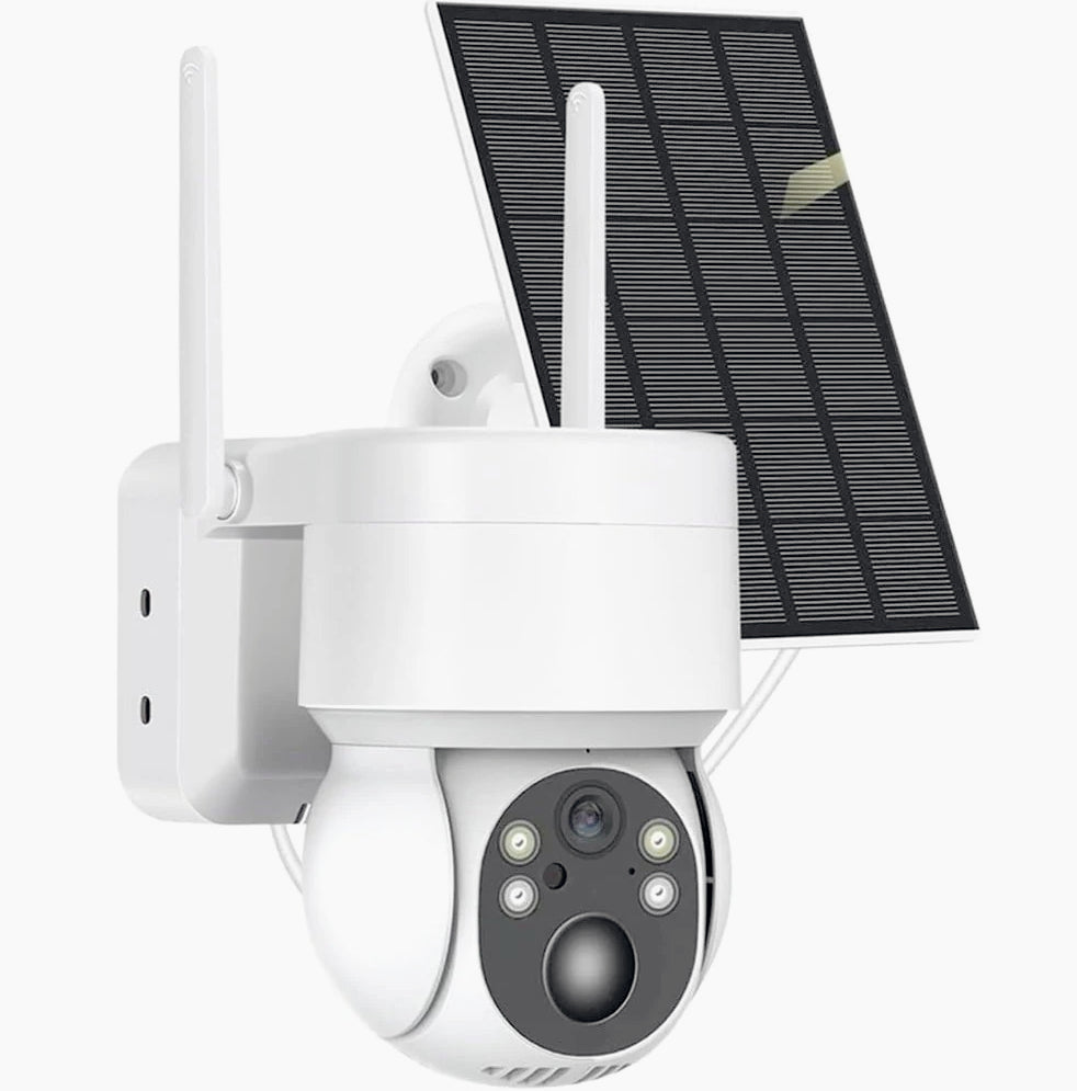 Telecamera Wi-Fi con pannello solare 4G per esterni – PTZ, protezione IP65