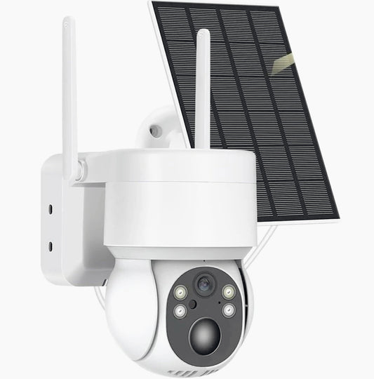 Telecamera Wi-Fi con pannello solare 4G per esterni – PTZ, protezione IP65
