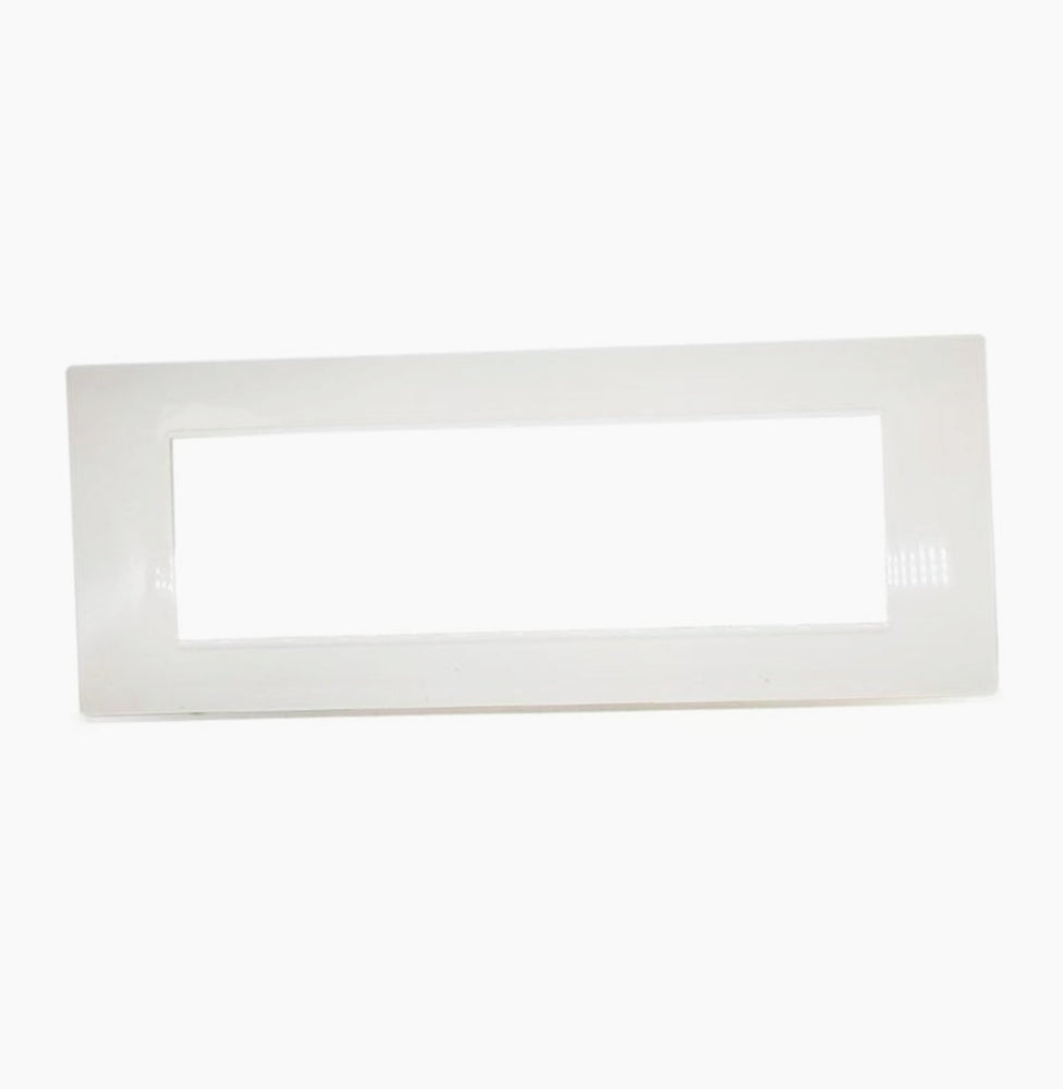 Cuscino divano bianco 3-4-7 posti, compatibile Vimar Plana