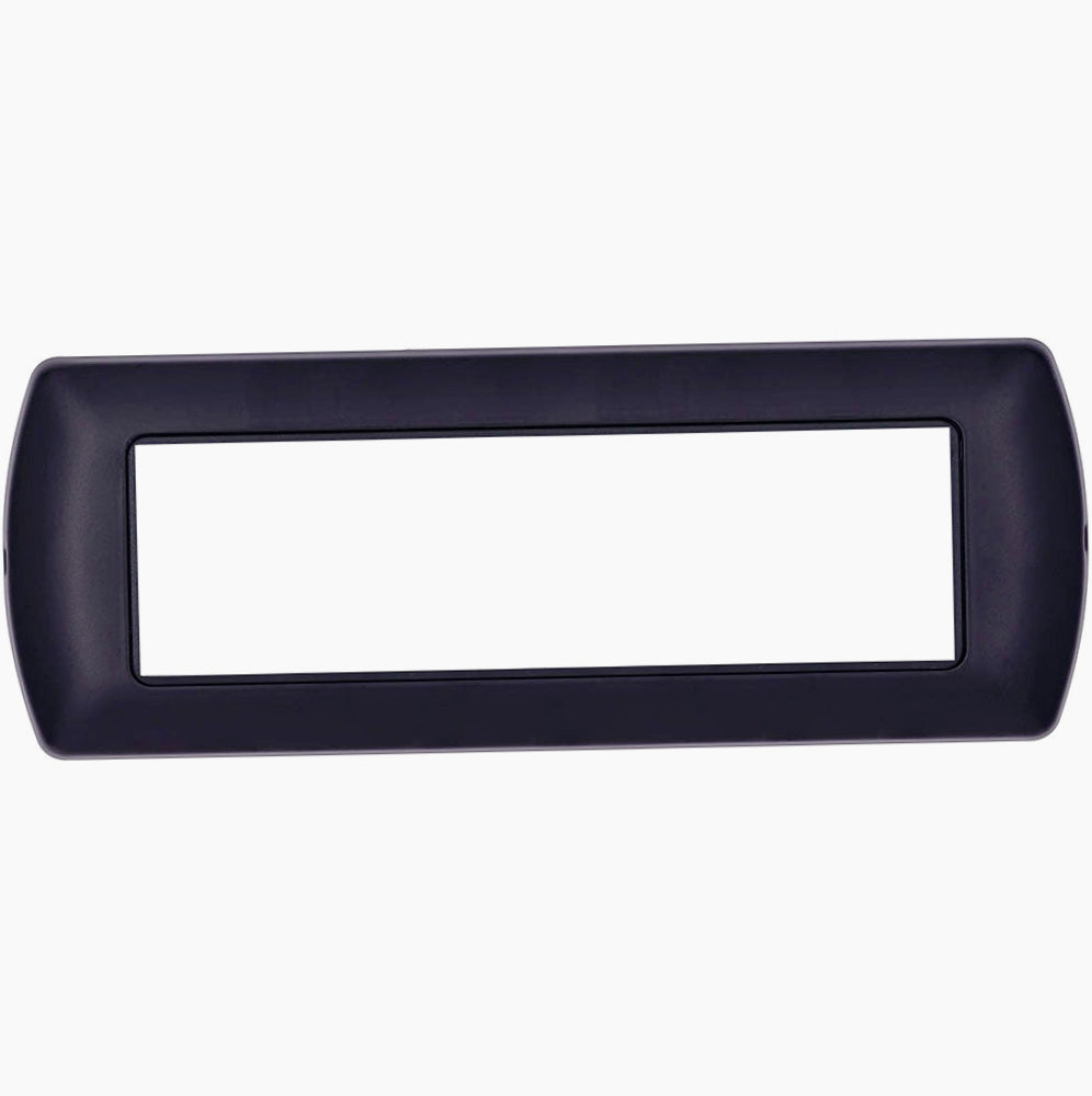 Placchetta Nera 3-7 Posti – Compatibile con Living International Cassetta 503