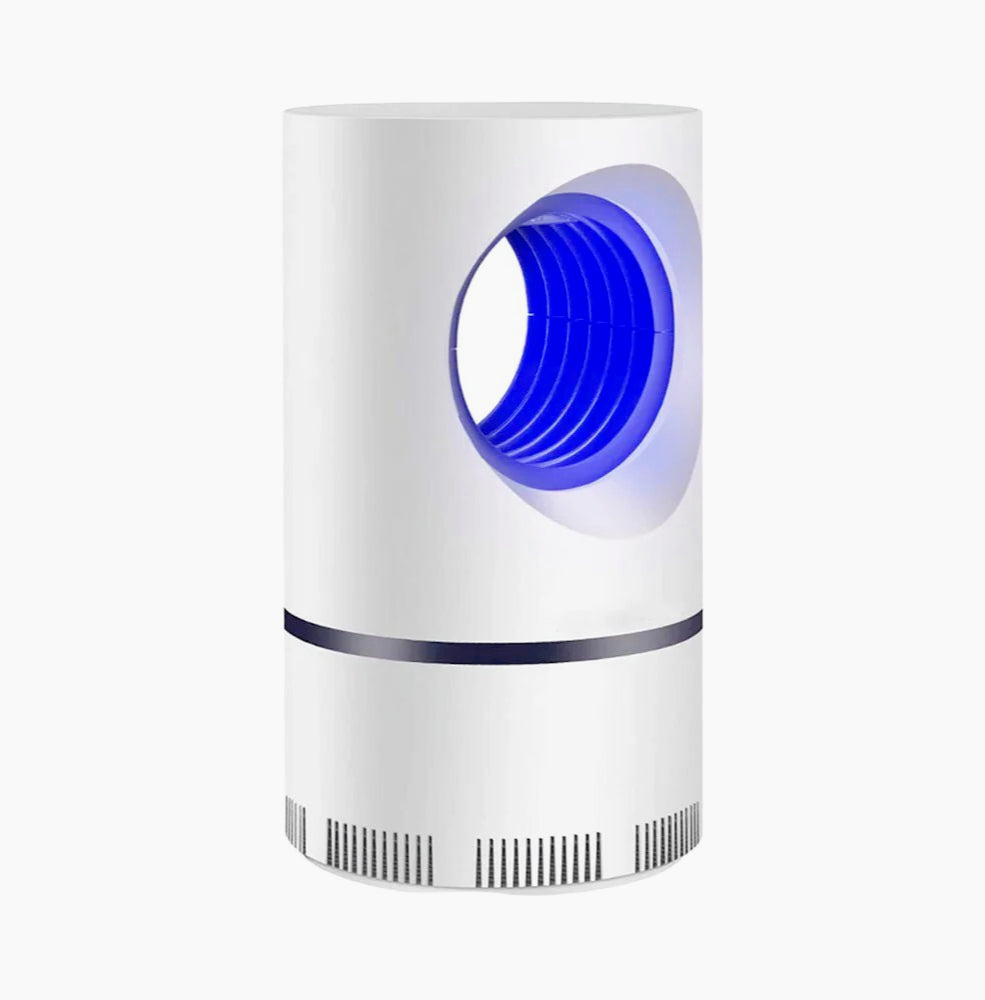Zanzariera elettrica USB con aspiratore vortice, luce LED e luce UV – Cattura insetti in modo efficace e silenzioso