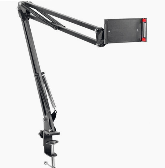 Supporto per tablet e iPad/cellulare con morsetto rotante a 360° – Compatibile fino a 15 pollici