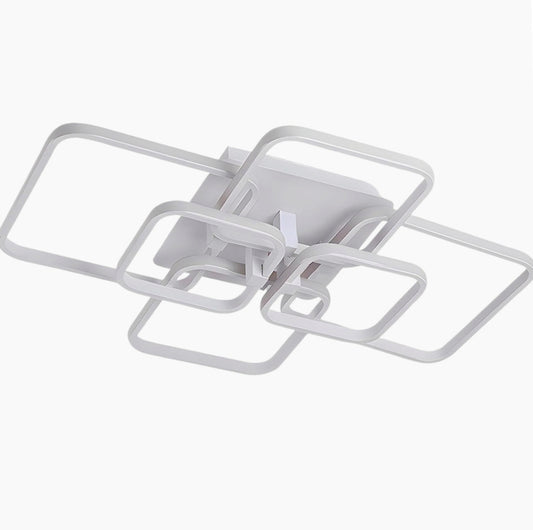 Plafoniera LED 70W - 6 Quadranti con Tecnologia CCT (6500K / 4000K / 3000K)