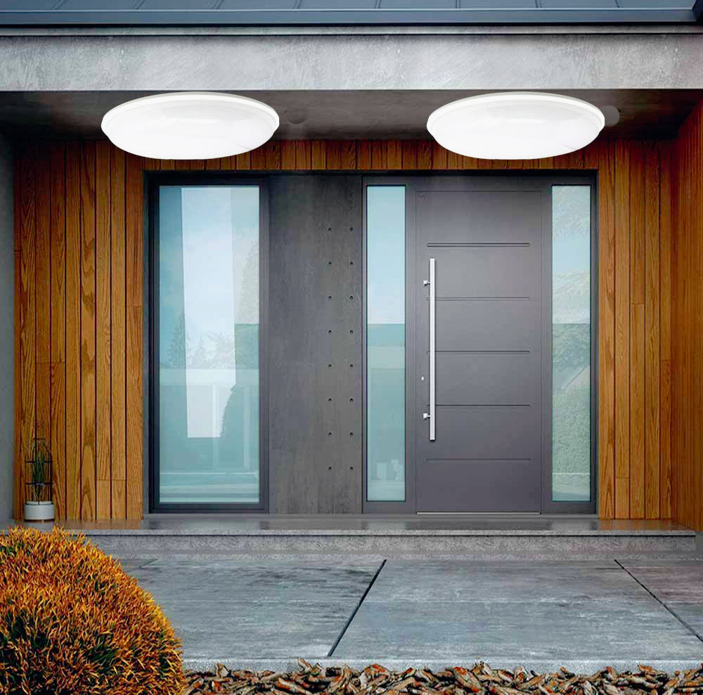 Plafoniera LED da Soffitto 24W - IP65, Luce Regolabile 6500K (Fredda) / 4000K (Naturale) / 3000K (Calda)