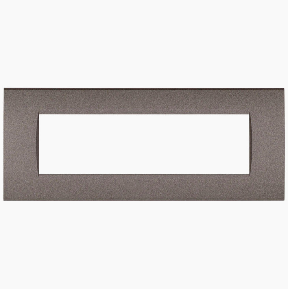 Placchetta "Testa di Moro" 3-7 Posti – Compatibile con Living Light Cassetta 503