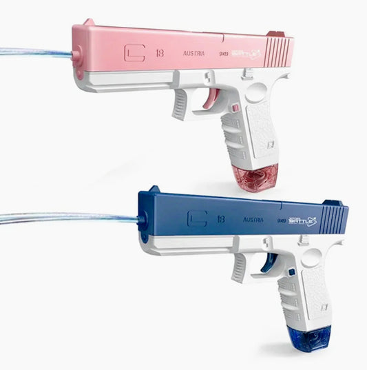 Pistola ad acqua ricaricabile elettrica a batteria – Doppio serbatoio