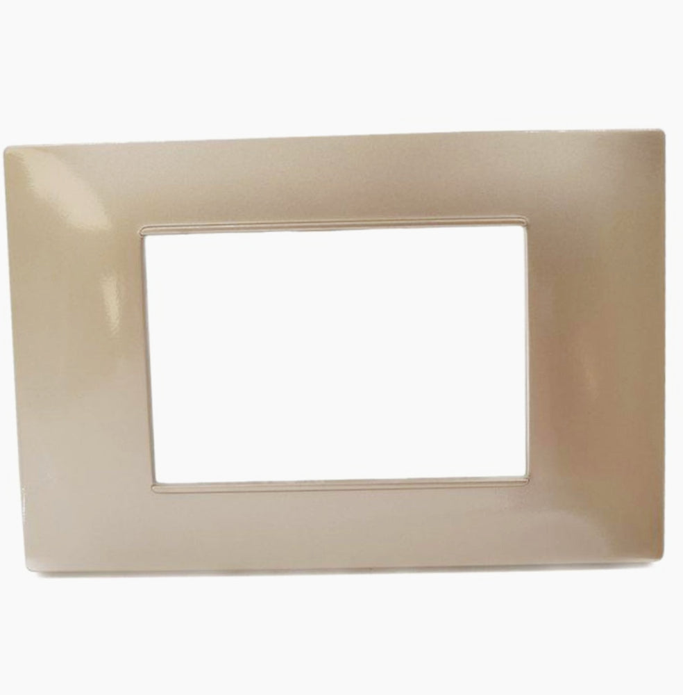 Cuscino divano oro satinato 3-4-7 posti, compatibile Vimar Plana