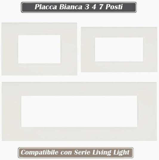 Cuscino divano bianco 3-7 posti, compatibile Living Light cassetta 503