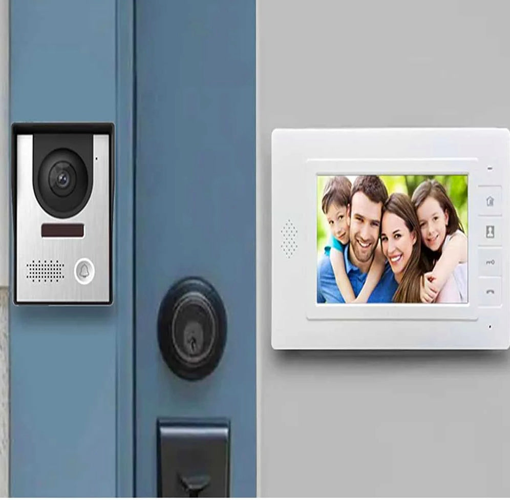 Videocitofono 7” LCD monofamiliare con pulsantiera infrarossi