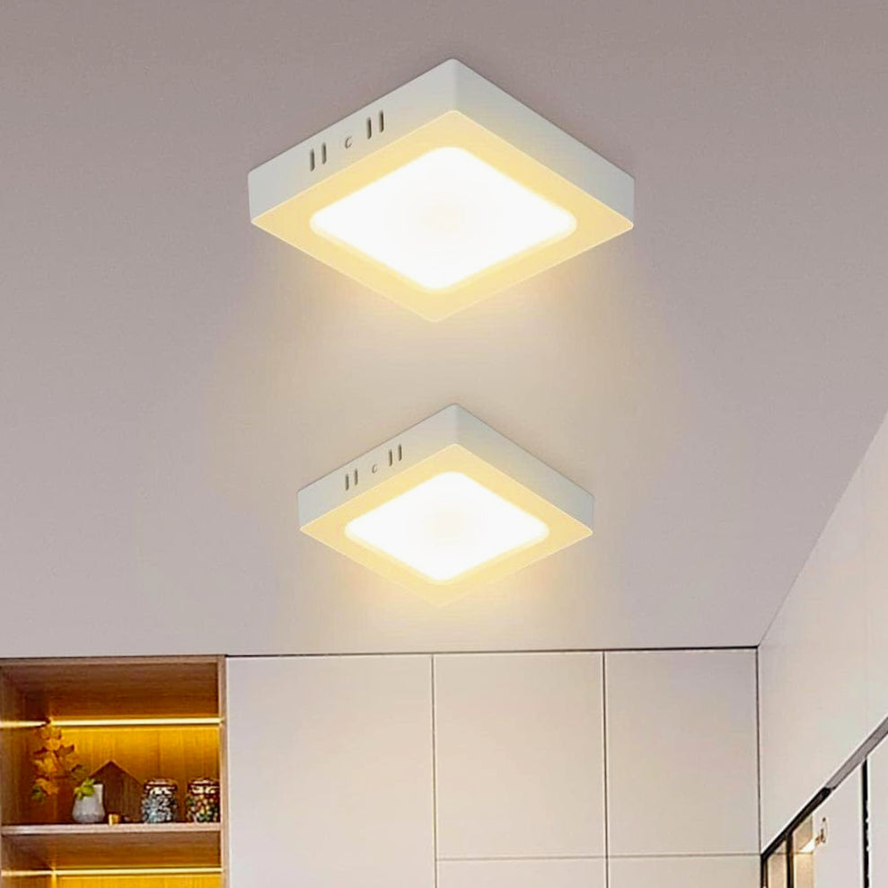 Plafoniera LED 18W CCT - 3 Colorazioni di Luce (Fredda 6500K / Calda 3000K / Naturale 4000K)