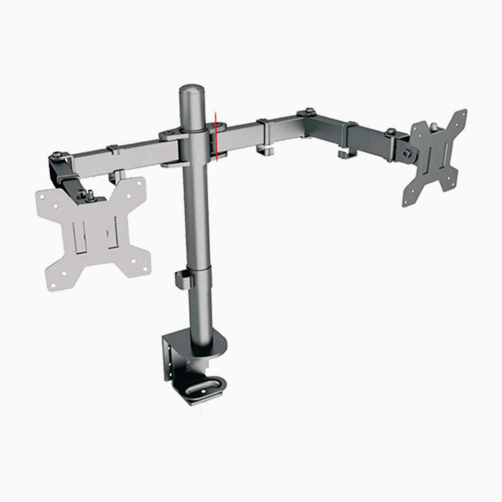 Staffa monitor 15"-33" a braccio singolo/doppio – Compatibile VESA 75x75 - 100x100 mm